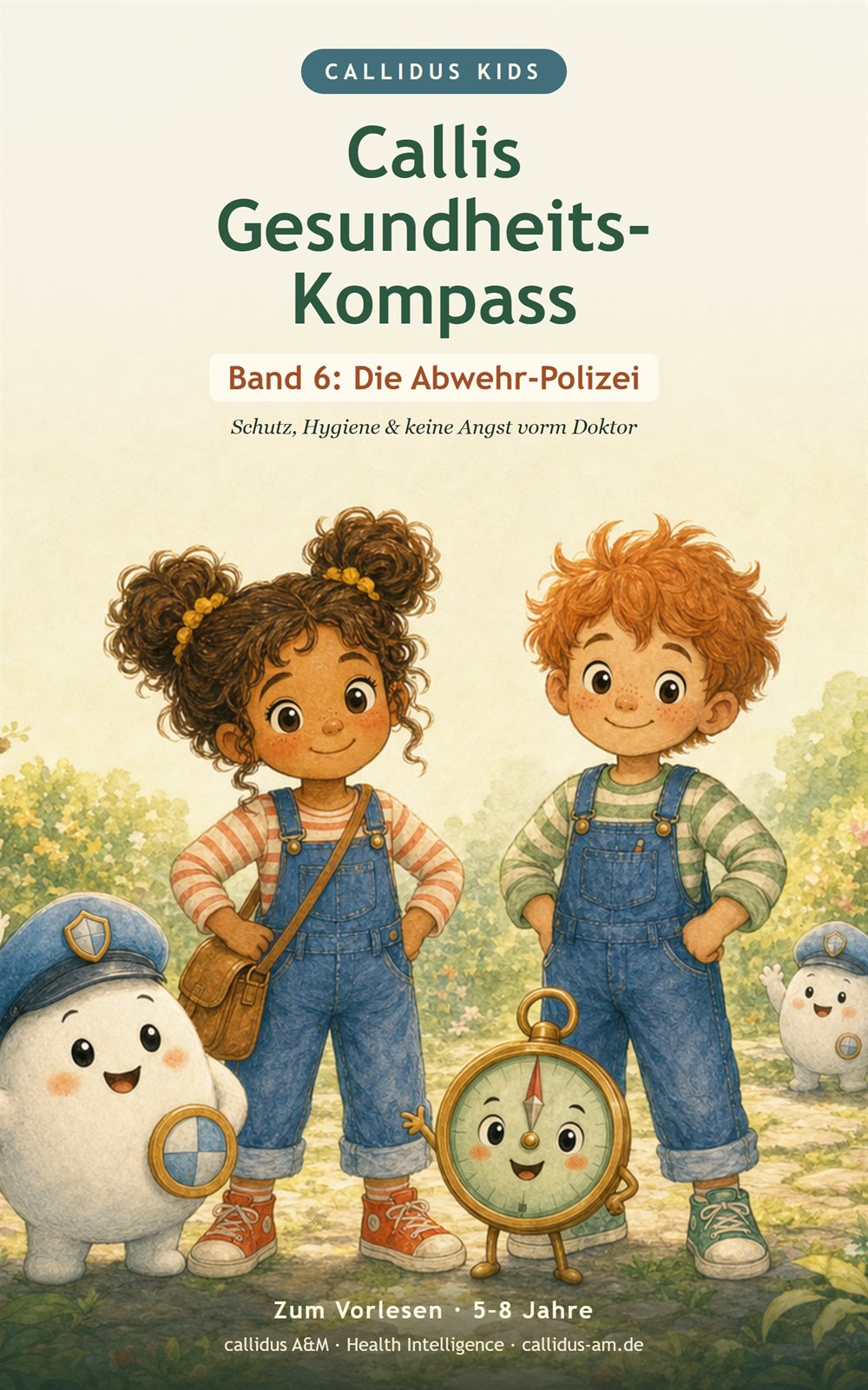 Cover: Callis Gesundheits-Kompass, Band 6 – Die Abwehr-Polizei